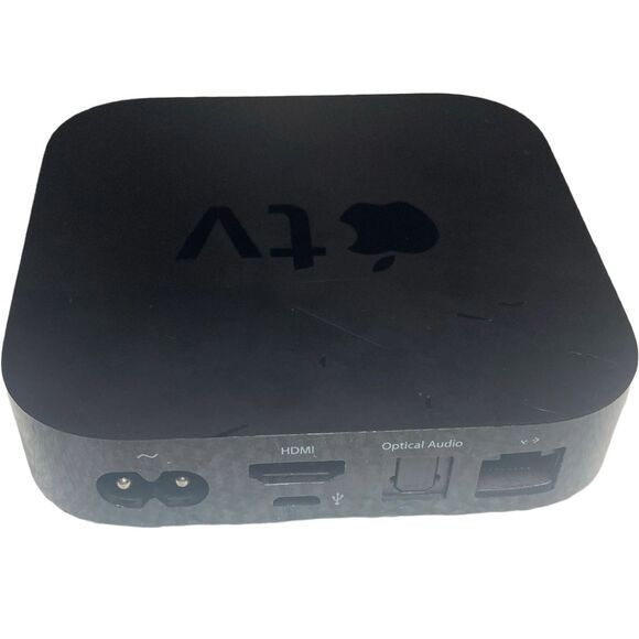 Apple TV 3rd Gen A1427 8GB 1080p HD Media Streamer Black Device Only WiFi HDMI - Picture 6 of 6